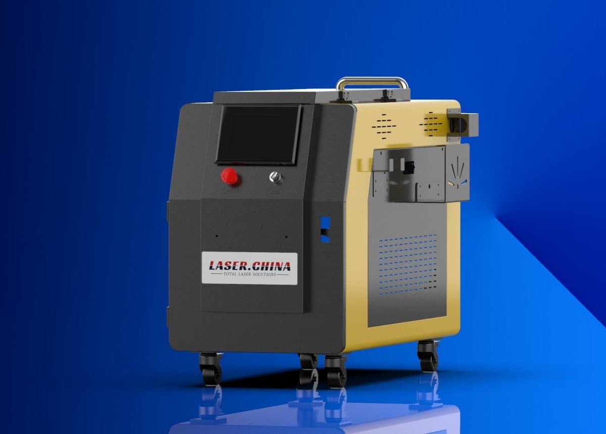100-500W Mobile Handheld Pulsed Laser Cleaning Machine